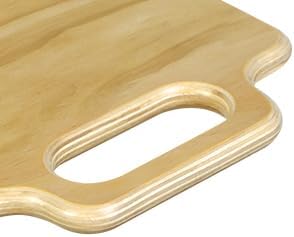 Patient Slide Transfer Board for Wheelchair Transfers, Sliding Seat and Grab Handles

