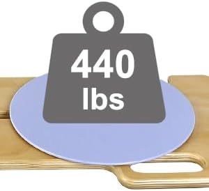 Patient Slide Transfer Board for Wheelchair Transfers, Sliding Seat and Grab Handles

