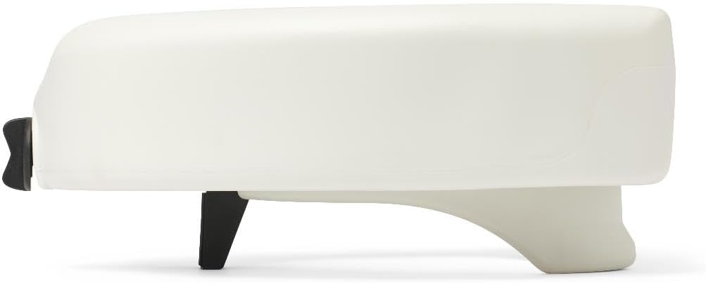 Medline Elevated Toilet Seat Riser 5" Height Microban Antimicrobial, 400 lb

