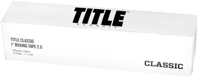 Cotton Blend 1-inch Boxing Tape for Boxing, MMA, and Kickboxing

