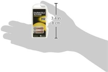 Duracell Hearing Aid Power Cells with EasyTab, Easy-Insert Design

