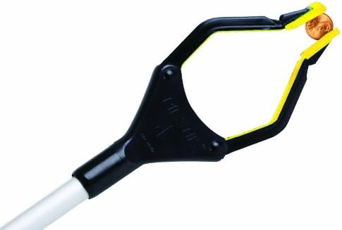Pro P-321 Aluminum Reacher Grab Tool with 5.5 in Wide Jaw, 360° Rotating Head

