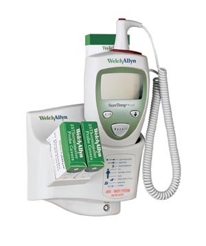 Welch Allyn SureTemp Plus 690 Electronic Thermometer Wall Mount with Oral Probe

