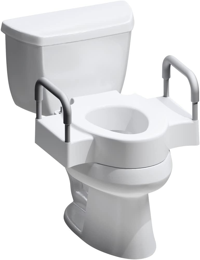 Bemis Rise 4.5 in Toilet Riser for Round and Elongated Toilets

