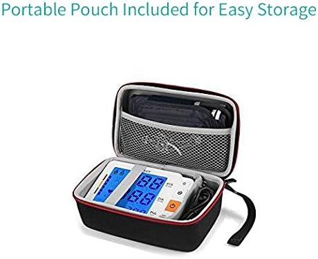 Digital Upper Arm Blood Pressure Monitor, Backlit LCD, Electric Power Charger

