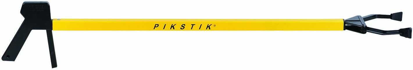 PikStik Classic Aluminum Reacher Grabber, Polycarbonate Jaw, Non-Slip Tips

