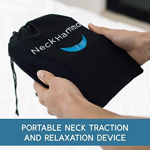 Neck Hammock Cervical Traction Device for Neck Decompression, Portable Neck Stretcher

