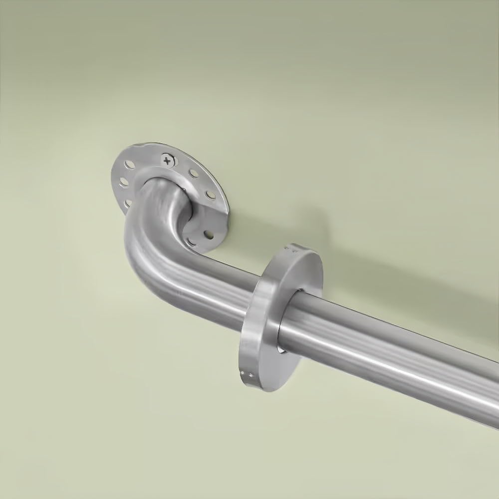 Stainless Steel Bathroom Safety Grab Bar Anti-Slip Handrail ADA Compliant 500 lbs

