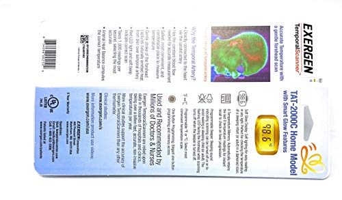Exergen Temporal Artery Thermometer TAT-2000C


