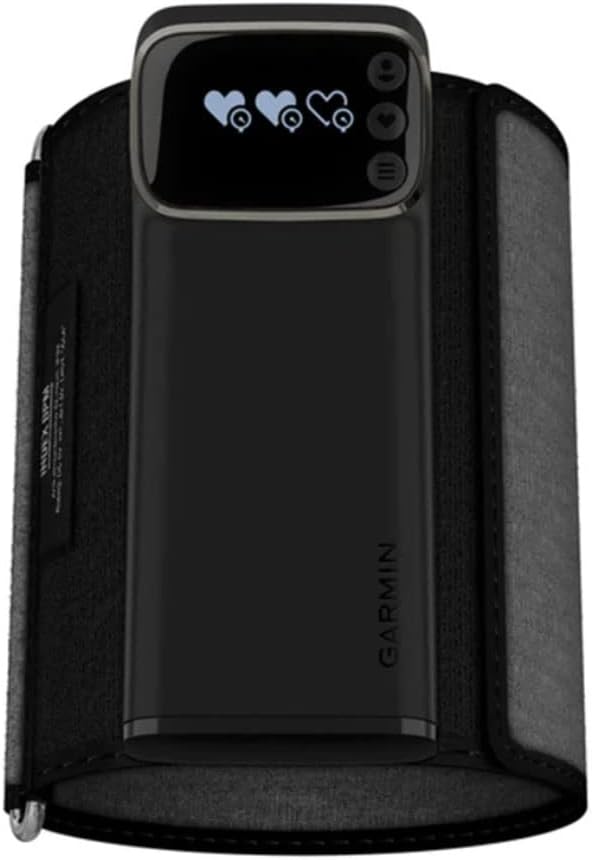 Garmin Index BPM Smart Blood Pressure Monitor with Built-in Display, FDA-Cleared

