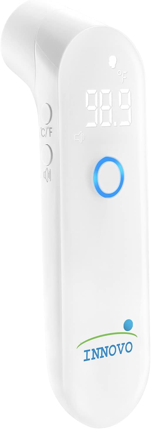 Innovo iF100B Touchless Digital Temperature Monitor with Fever Alert Detection

