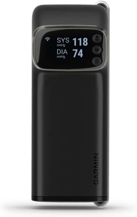 Garmin Index BPM Smart Blood Pressure Monitor with Built-in Display, FDA-Cleared

