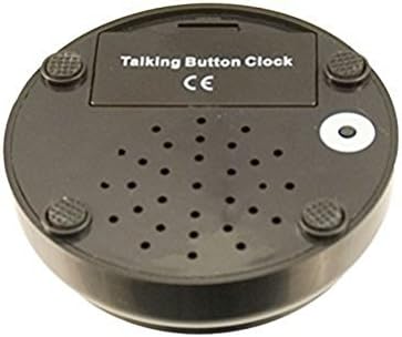 Talking Alarm Clock with Large Button, Time and Date Announcements

