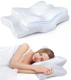 Cozyplayer Cooling Cervical Contour Memory Foam Pillow for Neck Support