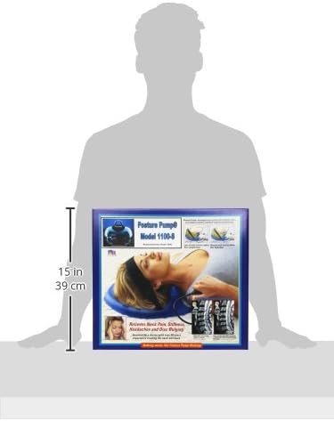 Posture Pump Dual Disc Hydrator Cervical Traction Device for Neck Decompression

