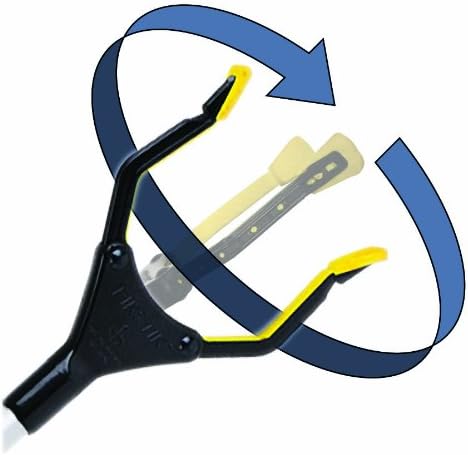 Pro P-321 Aluminum Reacher Grab Tool with 5.5 in Wide Jaw, 360° Rotating Head

