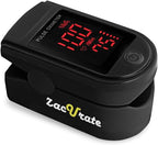 Zacurate 500C Elite Fingertip Pulse Oximeter with Silicon Cover, Batteries & Lanyard