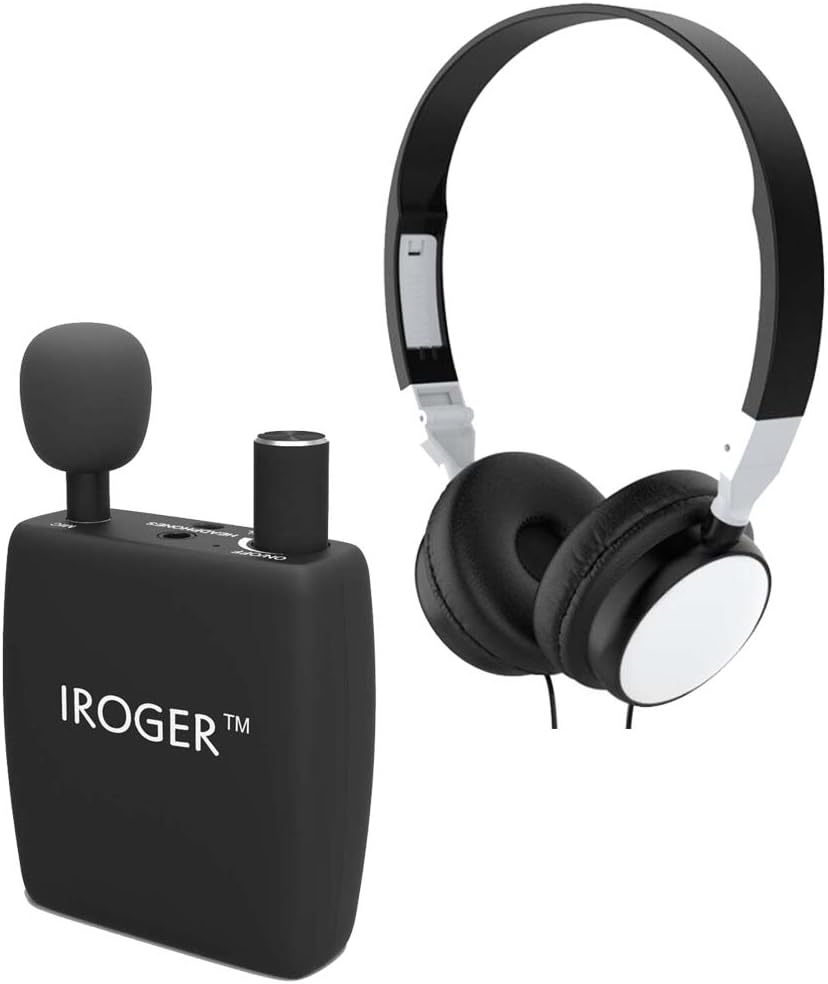 iRoger Rechargeable Personal Sound Amplifier PSAP with Directional Microphone


