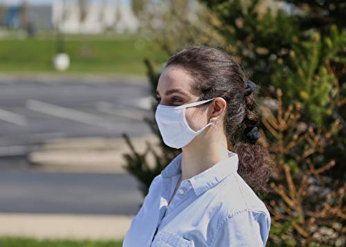 Port Authority Reusable Face Cover with Ear Straps, 100% Cotton

