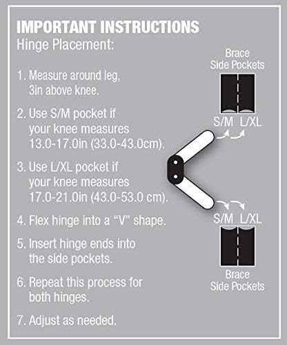 Mueller Sports Medicine Self-Adjusting Hinged Knee Brace for Arthritis and Sprains

