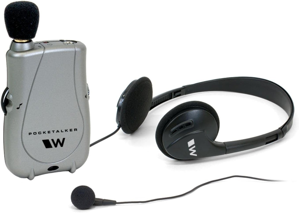 Williams Sound Pocketalker Ultra Hearing Amplifier Assistive Listening Device with Earbuds

