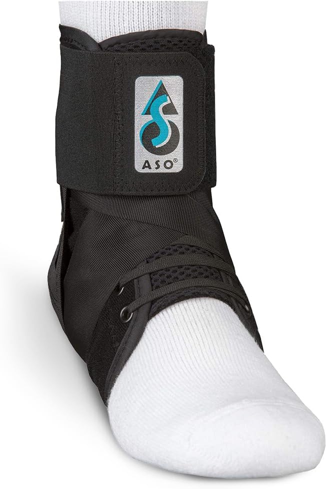 Med Spec ASO Speed Lacer Ankle Brace for Sprains, Peroneal Tendonitis Support

