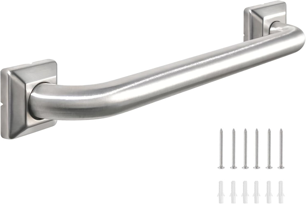 Stainless Steel ADA Grab Bar for Bathroom Shower Tub, 500 lb Load Capacity


