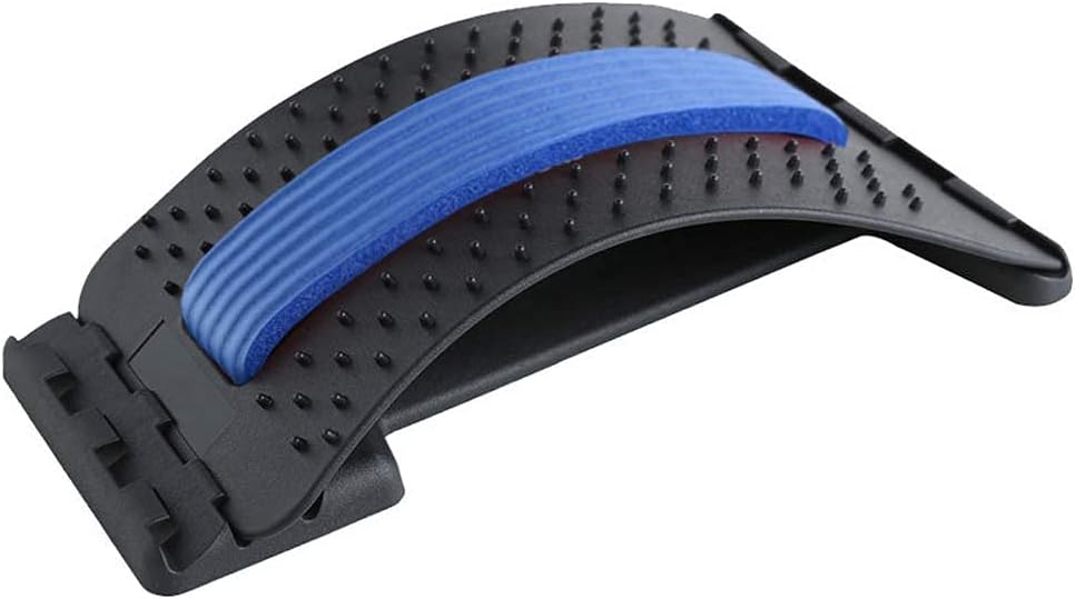 Back Stretcher Traction Device for Upper and Lower Back Pain Relief Posture Support


