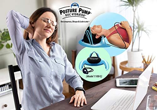 Posture Pump Neck Exerciser Cervical Traction Hydrator Pump for Neck Pain Relief

