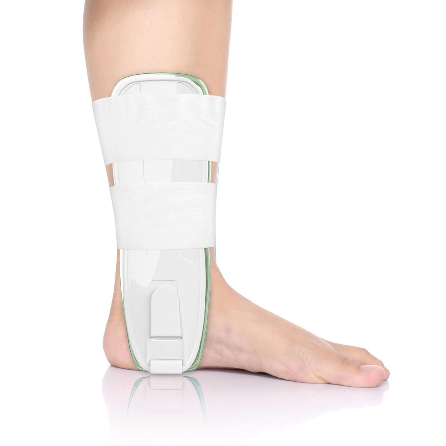 MARS WELLNESS Air Gel Ankle Stirrup Brace with Cold Therapy for Stabilized Support

