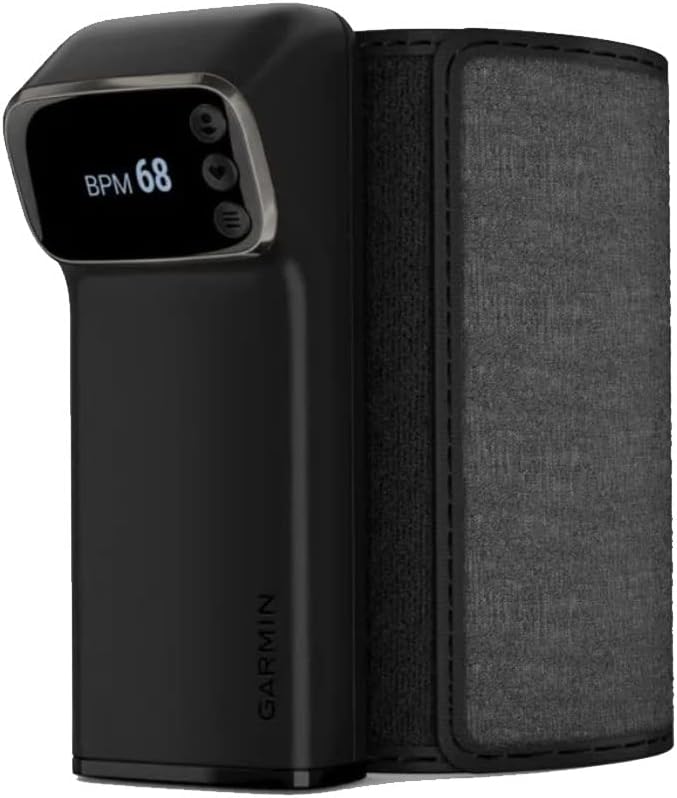 Garmin Index BPM Smart Blood Pressure Monitor with Built-in Display, FDA-Cleared

