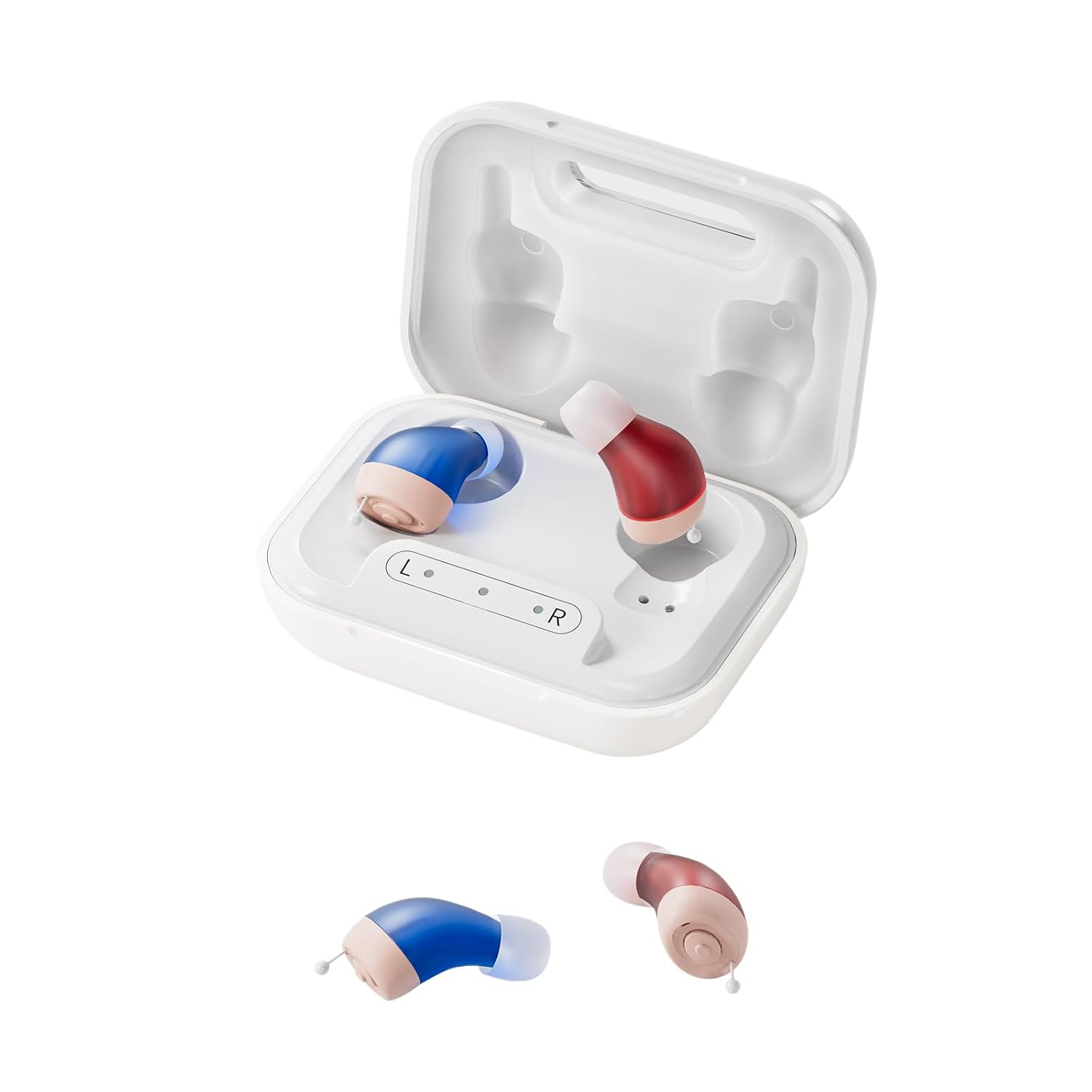 Flaygo Pro Rechargeable Invisible Hearing Aids for Seniors with Smart Noise Reduction

