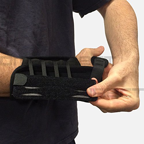 Hely & Weber 450-RT Wrist Orthosis Felt Support, Adjustable Dorsal Stay

