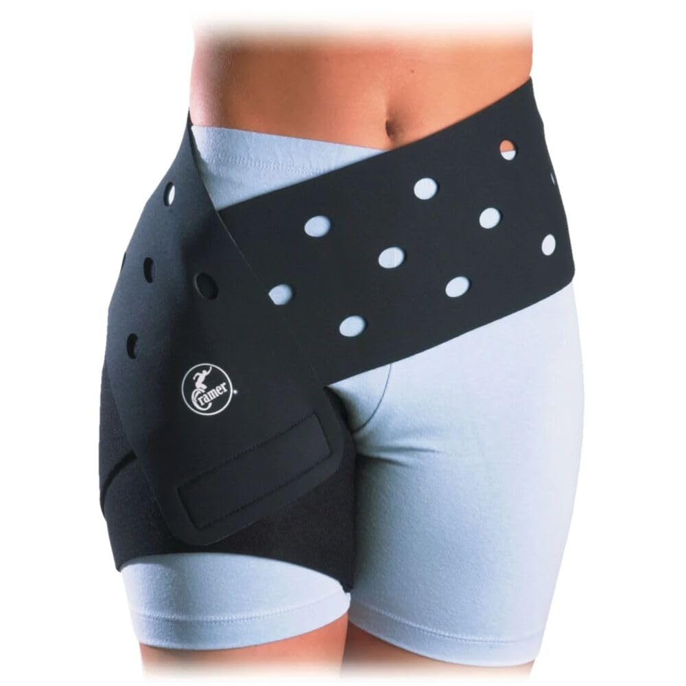 Cramer Groin Hip Spica Support Adjustable Neoprene Compression Wrap for Strains

