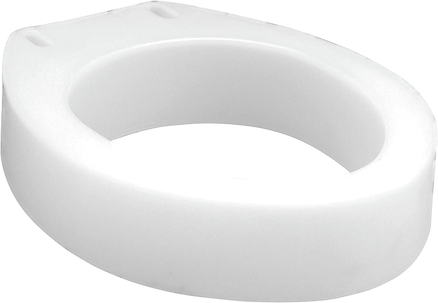 Carex Toilet Seat Riser, Raised Toilet Seat Elevator, Adds 3.5 in Height


