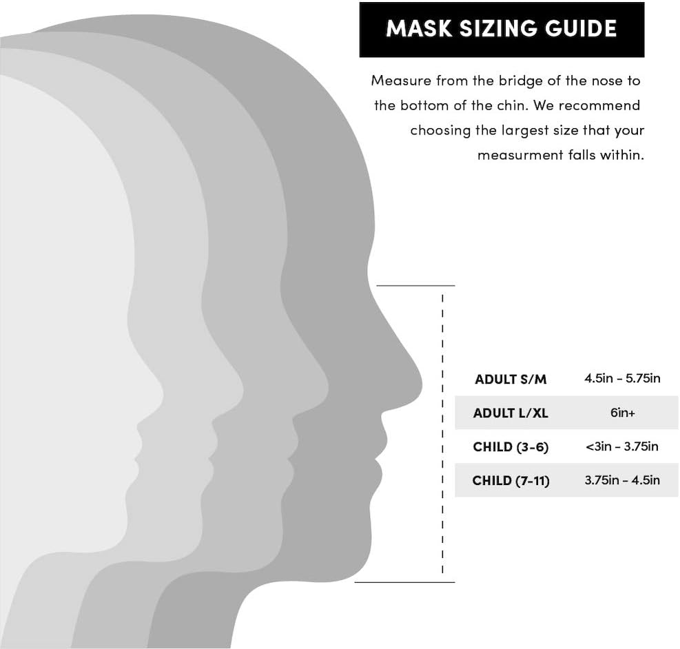 Safe+Mate by Case-Mate Cloth Face Mask, Washable Reusable, Adult Cotton Blend with Filter


