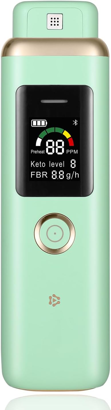 Ketone Breath Analyzer Meter for Acetone Monitoring, Keto Breath Ketosis Tester

