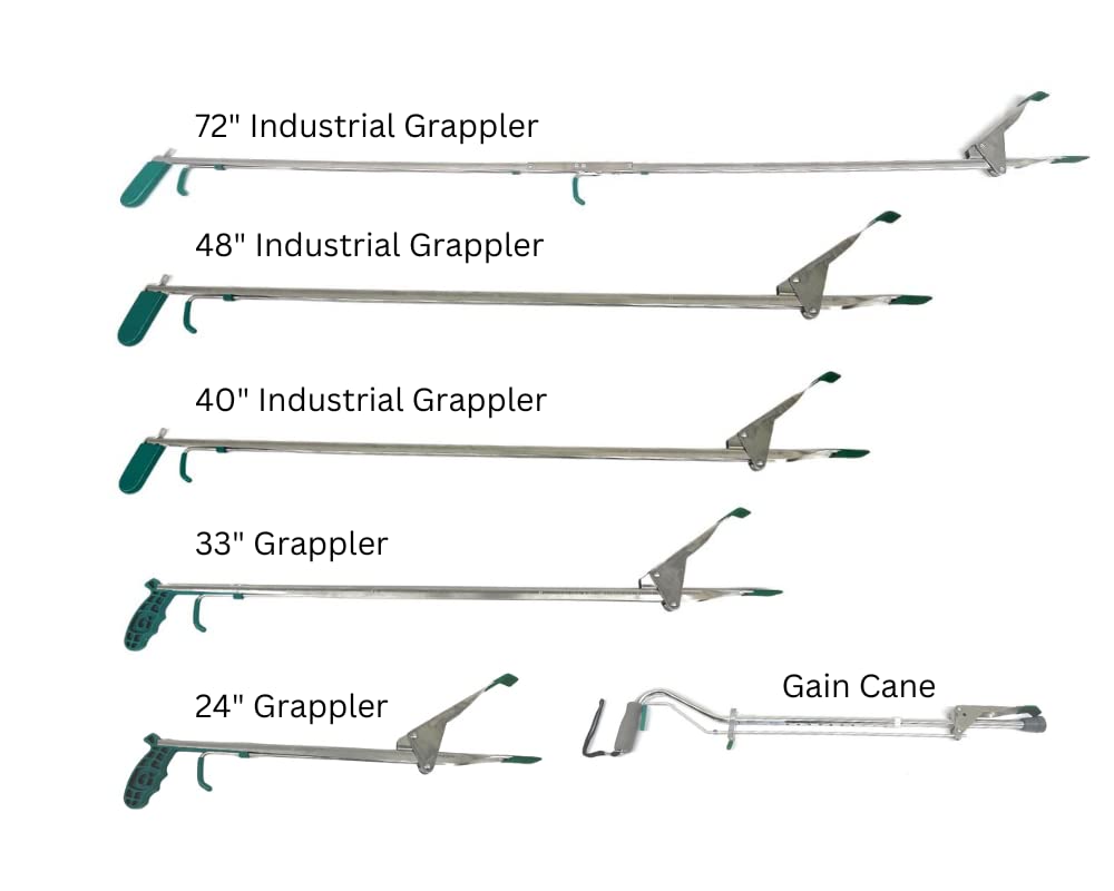 Grappler Extended Reach Pick-Up Tool, 33 in

