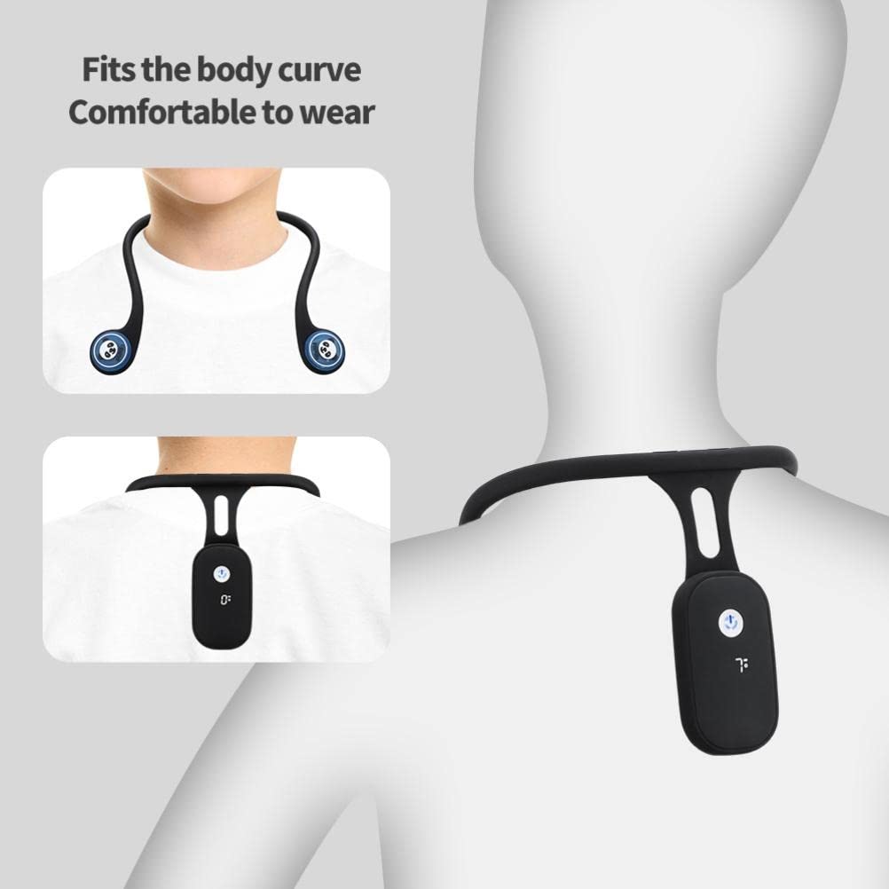 Hanging Neck Posture Corrector Strap, Rechargeable Silicone Smart Induction

