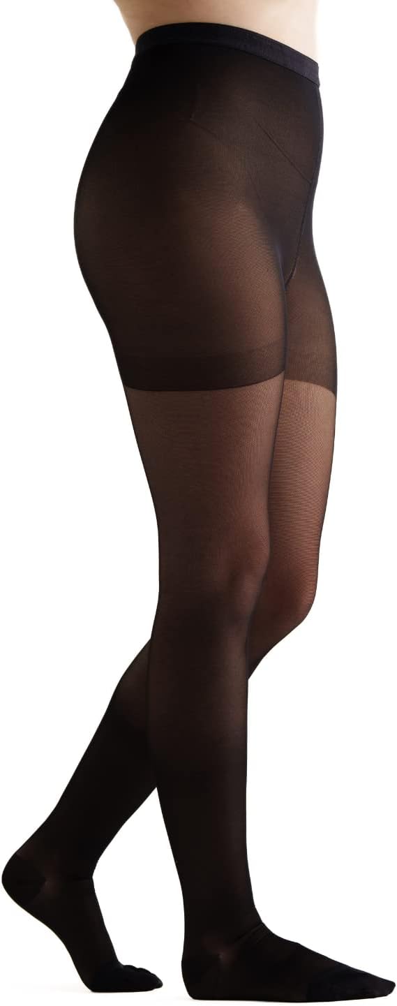 EvoNation 20–30 mmHg Graduated Compression Pantyhose, Firm Support

