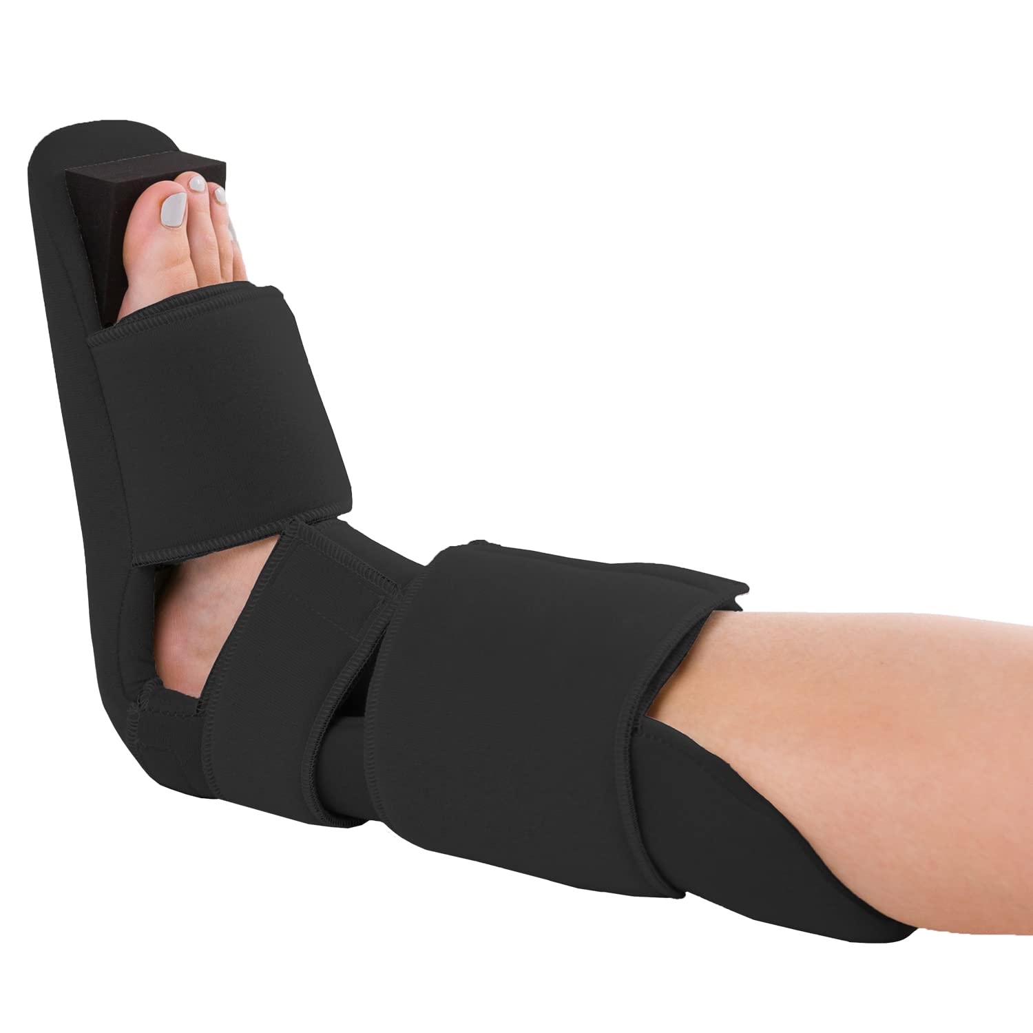 BraceAbility 90 Degree Plantar Fasciitis Night Splint Boot for Foot and Ankle

