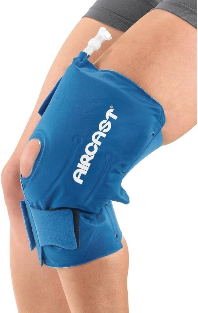 Aircast Knee Cryo/Cuff Cold Therapy with Non-Motorized Gravity Cooler

