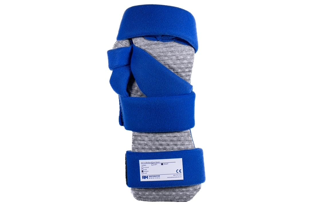 Restorative Medical BendEase Hand Splint for Wrist Pain, Carpal Tunnel, Arthritis

