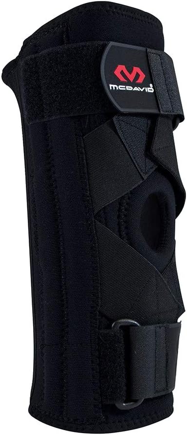McDavid Neoprene Knee Brace Support with Side Stays, Compression Sleeve & Straps

