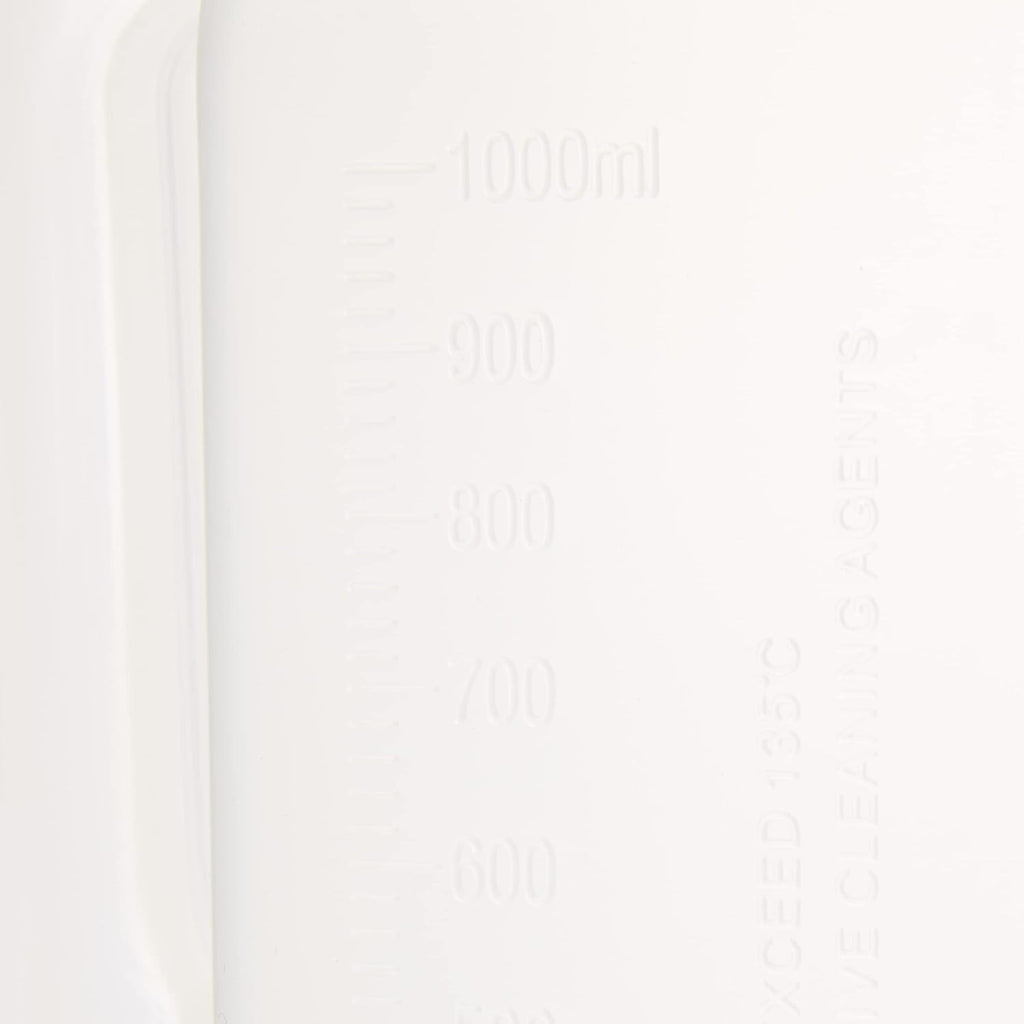 Homecraft Male Urinal Long Neck Incontinence Bottle with Lid, Portable Clear Plastic

