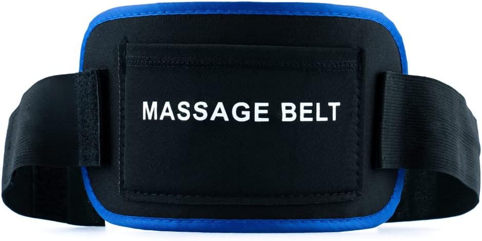 Rechargeable TENS & EMS Muscle Stimulator with Electrode Pads, Belt and Foot Slippers

