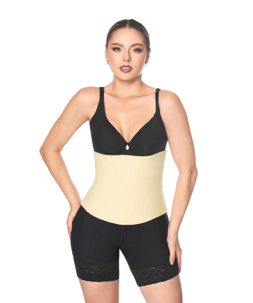 Forma Tu Cuerpo Abdominal Post-Surgery Compression Wrap with Adjustable Bands

