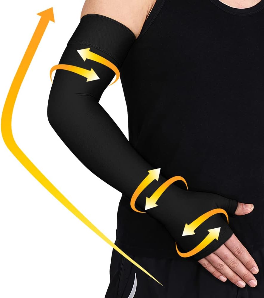 Beister Lymphedema Compression Arm Sleeve with Gauntlet, 20–30 mmHg Graduated

