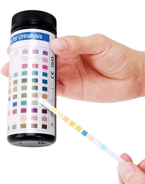 BecaGoode Urine Rapid Test Strips 11 Parameters UTI, Kidney, Liver & Gallbladder 120

