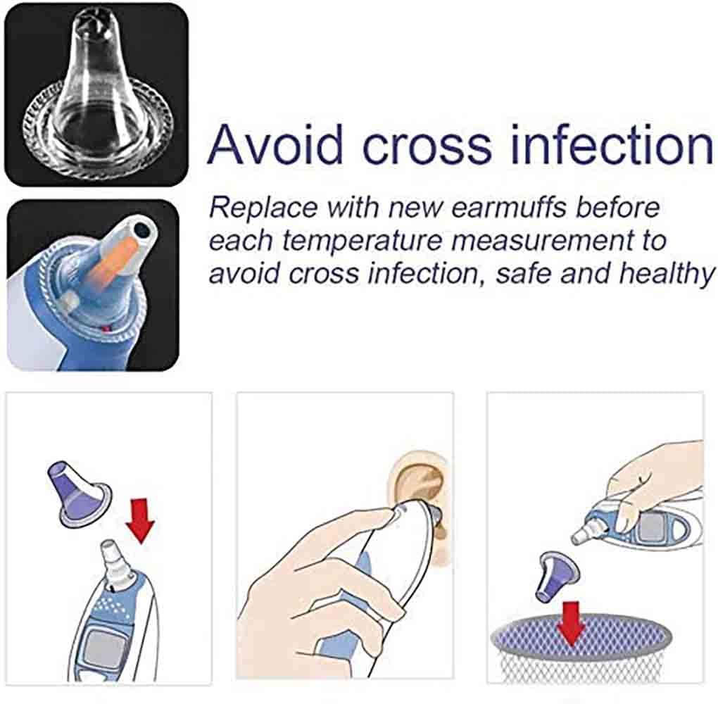 Braun Disposable Ear Thermometer Probe Covers, Lens Filters for Digital Thermometers

